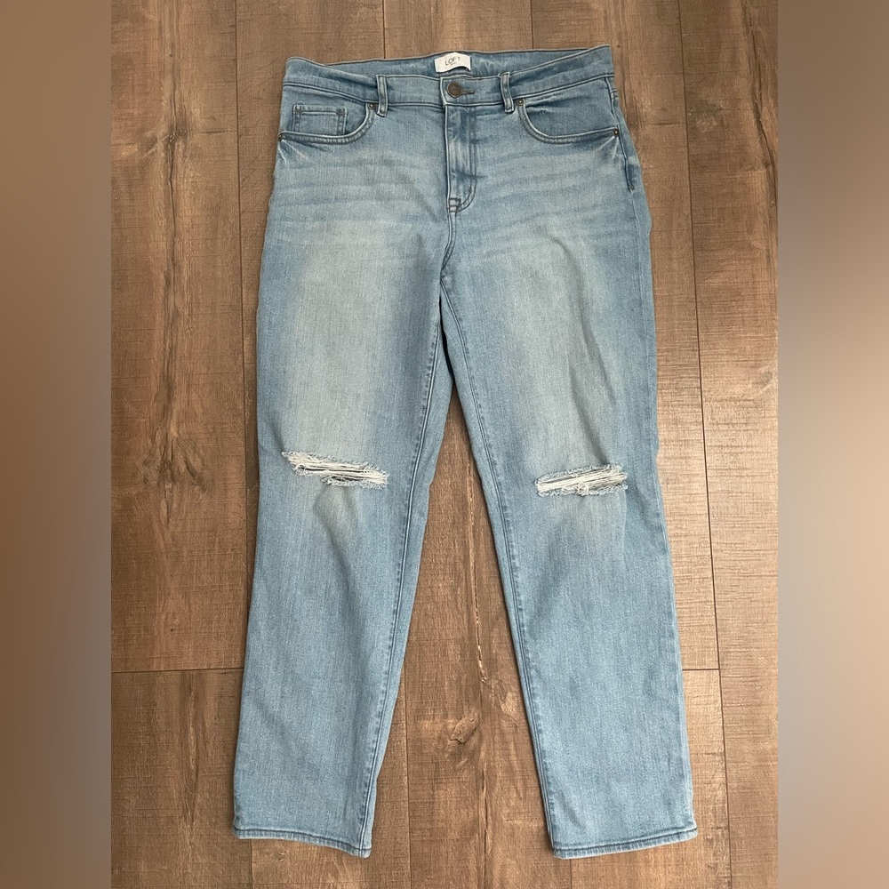 LOFT Boyfriend Jeans